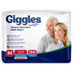 Gıggles Hasta Bezi Bel Bantlı Medıum 30 Lu