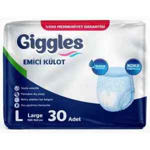Gıggles Hasta Bezi Emici Külot 30 Lu Large