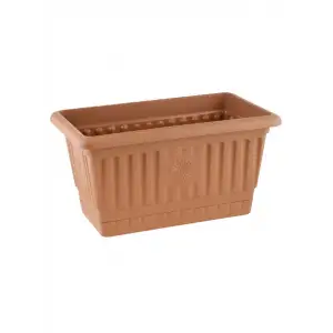 Hak Pls Naturel Orta Balkon Saksı Hp136 (9,5lt)