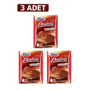 Kakaolu Puding 104g*3 adet