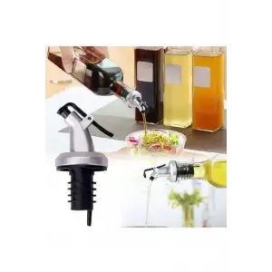 Yağdanlık Başlığı Kapaklı Şişe Ucu Servis Aparatı Damlalık Yağdanlık Başlık 2 Li Set