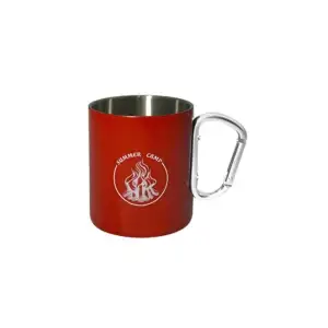 Karabinal Çelik Kupa Bardak