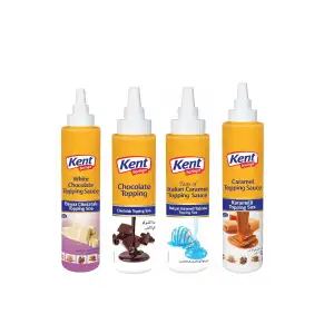 Karma Topping Sos 300 Gr (İtalyan Karamel, Beyaz Çikolata, Çikolata, Karamel) 4 Adet