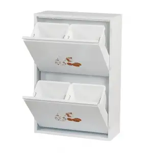 Kaser Çok Amaçlı Erzak Dolabı 4 Lü Dc-085