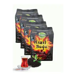 İkiçay Kilitli Ambalaj Kızıl Büyü 1000gr X 4Paket