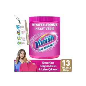 Kosla Multipower Renkliler Için Toz Leke Çıkarıcı, Deterjan Güçlendirici 400 G