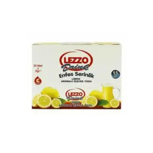 Lezzo Limon Aromalı Toz Içecek 9 gr 24 Paket