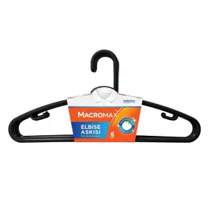 Macromax Elbise Askısı 6 Lı 2025916