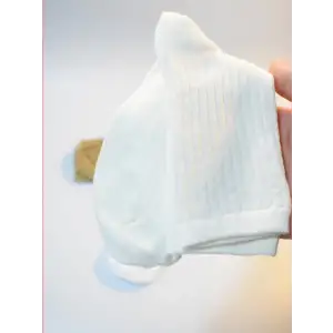 Bej Sade Kadın Çorabı