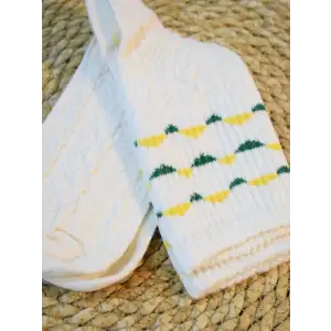 Desenli Kadın Çorabı