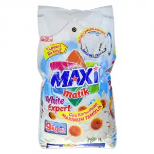 Maxi Matik Whıte Toz Deterjan 9 Kg