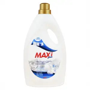 Maxi Plus Sıvı Çamaşır Deterjanı 3 Kg Beyazlar