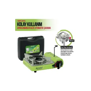 Mini Portatif Kamp Ocağı