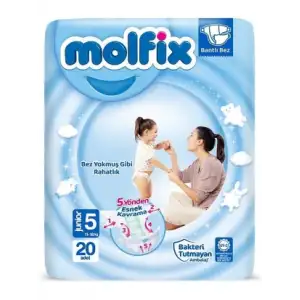 Molfix Bebek Bezi 5 Beden Junior 20 Adet