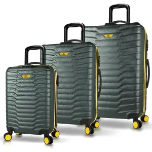 My Valice Croc 3 Lü Valiz Seti Haki