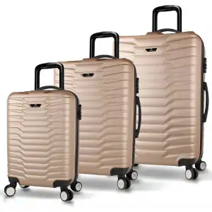 My Valice Croc Abs 3 Lü Valiz Seti Gold