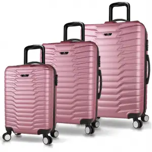 My Valice Croc Abs 3 Lü Valiz Seti Rose Gold