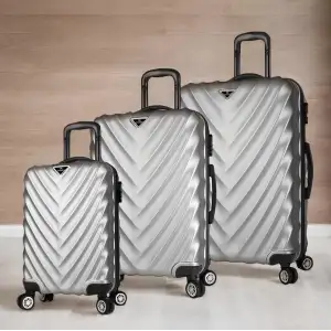 My Valice Lotus Abs 3 Lü Valiz Seti Gri