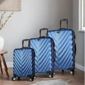 My Valice Lotus Abs 3 Lü Valiz Seti Lacivert