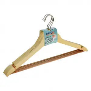 Nerox Ahşap Askı 3 Lü Nrx-f4020