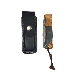 Outdoor Kılıflı Çakı Kamp Bıçağı Çakı Bıçağı Piknik Bıçak Çakısı Epokis 4116 Düz Ağız 9cm