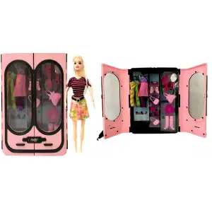 Oyd Anlıly Bebekli Elbise Dolabı 02441