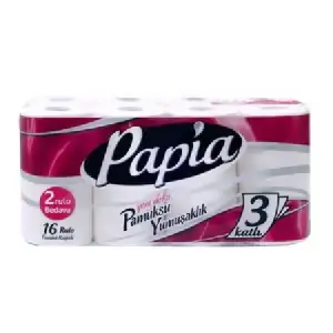 Papia 16 Lı Tuvalet Kağıt 3 Katlı