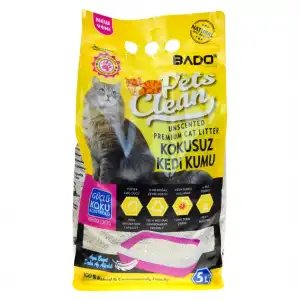 Pets Clean Kedi Kumu Natural Kokusuz 5 Lt