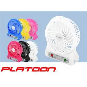 Pl-9908 Pilli Tuşlu Vantilatör