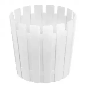 Poliwork Akasya Saksı Beyaz 33cm