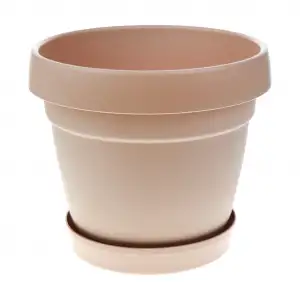 Poliwork Manolya Saksı Krem 24