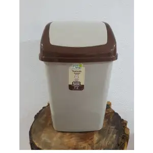 Polytime Fantastik Çöp Kovası 20 Litre Kahverengi