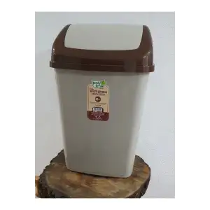 Polytime Fantastik Çöp Kovası 20 Lt E-243 Kahverengi