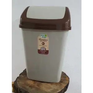 Polytime Fantastik Çöp Kovası 20 Lt E-243 Kahverengi