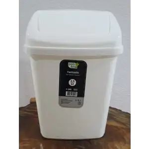 Polytime Fantastik Çöp Kovası 2,5 Litre Beyaz
