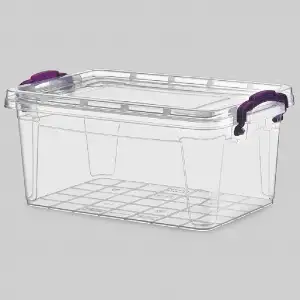 Polytime Saklama Kabı Dikdörtgen 13,7lt No:6 E-505