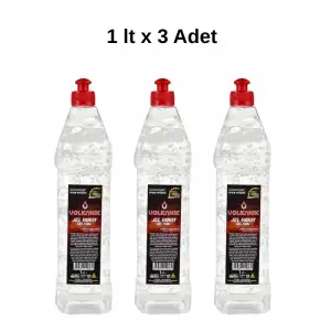Reşo Jel Yakıt 1 Litre x 3 Adet Osmanlı Ocağı, Kamp, Piknik, Mangal Soba Tutuşturucu