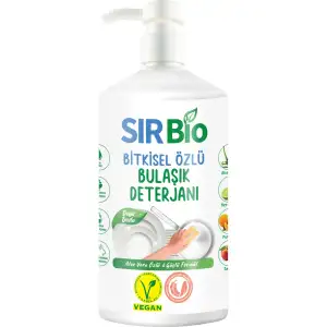 Bitkisel Özlü Elde Bulaşık Deterjanı 1000 ml Pompalı Şişe