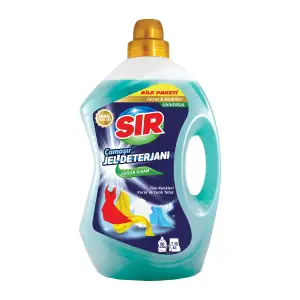 Çamaşır Jel Deterjanı Beyaz ve Renkliler 3 L