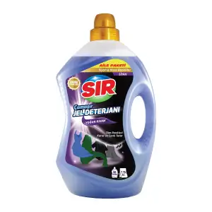 Çamaşır Jel Deterjanı Siyah ve Koyu Renkliler 3 L