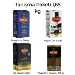 Şölen Çay Gurme Tanışma Paketi - 4 Farklı Özel Lezzet (1.65 kg)