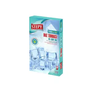 Stepy Buz Torbası 180 Buz Küpü