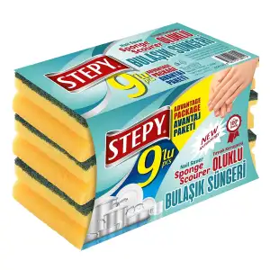 Stepy Premium 9lu Oluklu Sünger Avantaj Paket