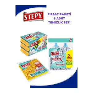 Temizlik Seti 3 Parça Fırsat Paketi