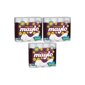 Süper 3 Katlı Tuvalet Kağıdı 32li X3 Adet