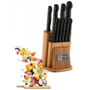 Sürbisa 61500-N Naturel Ahşaplı Mutfak Seti Pimli Sap