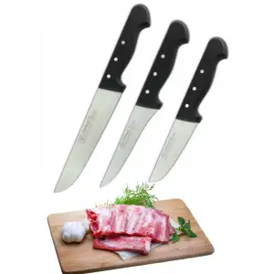 Sürbisa Kasap Seti (3lü Pimli Plastik) 61009-012-030