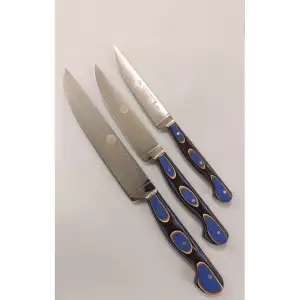 Sürdövbısa 3Lü Mutfak Seti Verzalit Sap Mavi