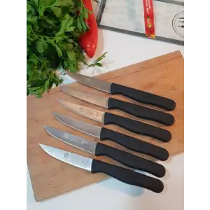 Sürdövbisa 61010 6lı Meyve Seti (Sivri Uç ) Siyah