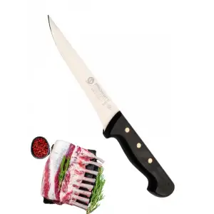 Sürdövbisa F61018 Plastik Pimli Sap Kasap Bıçağı (Sıyırma Bıçağı)